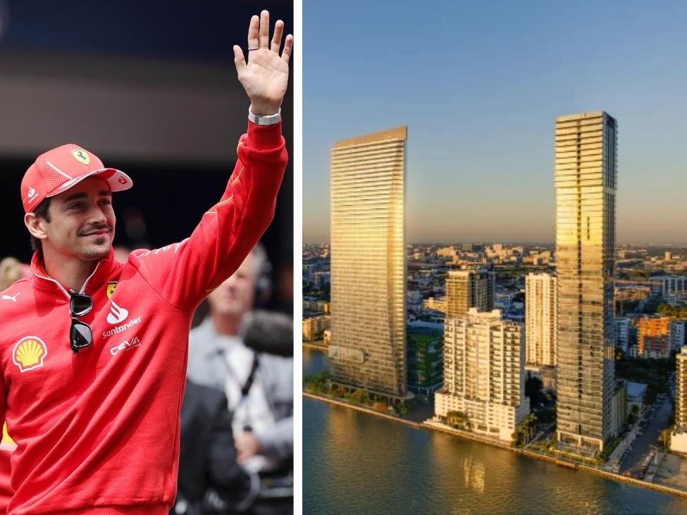 Ferrari F1 star Charles Leclerc is buying a large home in Miami sky tower - realestate.com.au